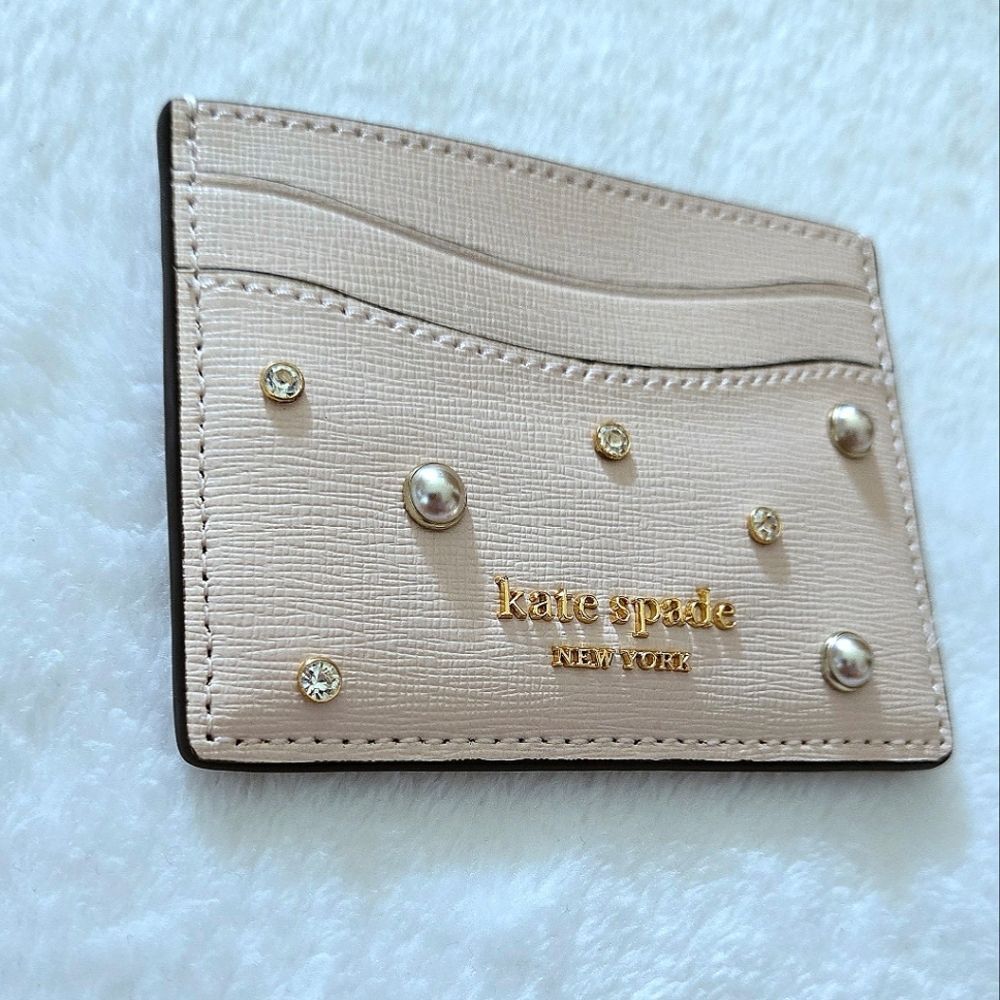 Kate Spade♠️ "Purl Embellished" Card💳 Holder - NWT - Picture 6 of 15